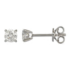 1/2 Carat Diamond Stud Earrings.