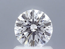 1.1 Carat Round Brilliant Super Ideal Lab Grown Diamond, Certified D-VS1-3EX-10 H&A.