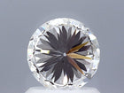 1.11 Carat Round Brilliant Super Ideal Lab Grown Diamond, Certified E-VS1-3EX-10 H&A.