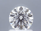 1.12 Carat Round Brilliant Super Ideal Lab Grown Diamond, Certified D-VS1-3EX-10 H&A.