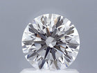 1.09 Carat Round Brilliant Super Ideal Lab Grown Diamond, Certified D-VVS2-3EX-10 H&A.
