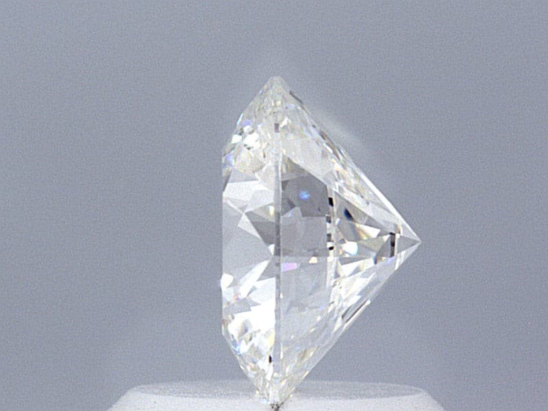 1.09 Carat Round Brilliant Super Ideal Lab Grown Diamond, Certified D-VVS2-3EX-10 H&A.