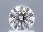 1.08 Carat Round Brilliant Super Ideal Lab Grown Diamond, Certified D-VS1-3EX-10 H&A.