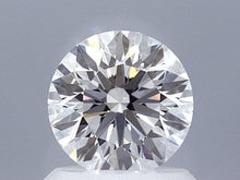 1.08 Carat Round Brilliant Super Ideal Lab Grown Diamond, Certified D-VS1-3EX-10 H&A.