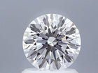 1.32 Carat Round Brilliant Super Ideal Lab Grown Diamond, Certified D-VVS2-3EX-10 H&A.