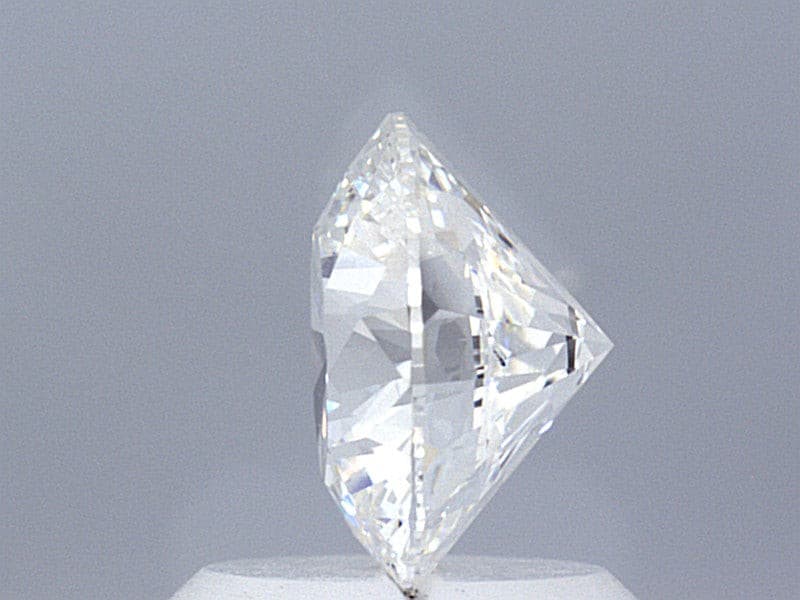 1.32 Carat Round Brilliant Super Ideal Lab Grown Diamond, Certified D-VVS2-3EX-10 H&A.