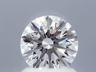 1.34 Carat Round Brilliant Super Ideal Lab Grown Diamond, Certified D-VS1-3EX.