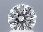 1.63 Carat Round Brilliant Super Ideal Lab Grown Diamond, Certified E-VS1-3EX-10 H&A.