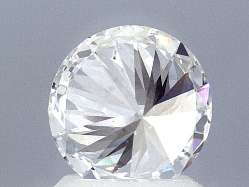 1.63 Carat Round Brilliant Super Ideal Lab Grown Diamond, Certified E-VS1-3EX-10 H&A.