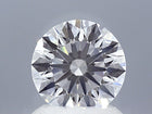 1.52 Carat Round Brilliant Super Ideal Lab Grown Diamond, Certified D-VS2-3EX-10 H&A.
