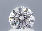 1.09 Carat Round Brilliant Super Ideal Lab Grown Diamond, Certified D-VS1-3EX-10 H&A.