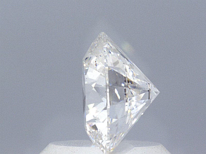 1.09 Carat Round Brilliant Super Ideal Lab Grown Diamond, Certified D-VS1-3EX-10 H&A.