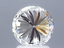 2.15 Carat Round Brilliant Super Ideal Lab Grown Diamond, Certified E-VS1-3EX-10 H&A.