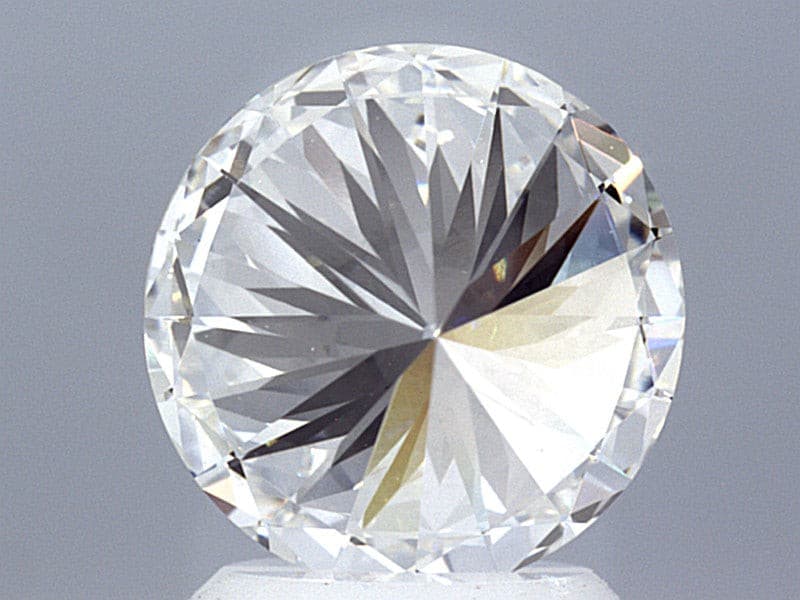 2.5 Carat Round Brilliant Super Ideal Lab Grown Diamond, Certified D-VVS2-3EX.