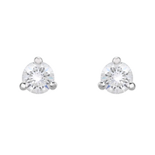 Martini Solitaire Studs 1/2 Carat.