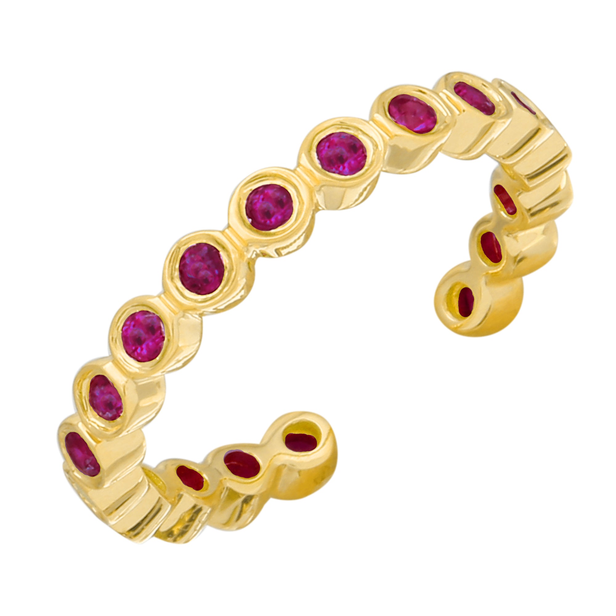 Ruby Ear Cuff.