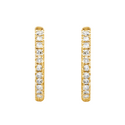 Diamond Hoops, 11mm.
