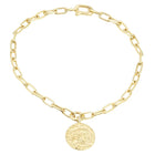 Gold Face Coin.
