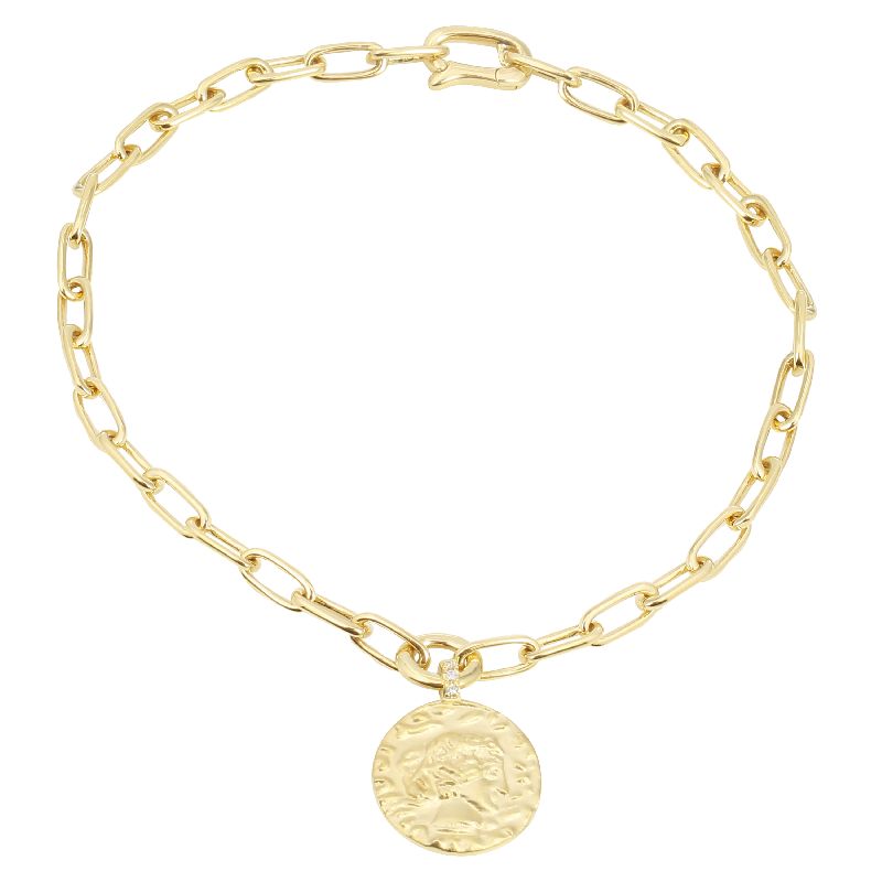 Gold Face Coin.