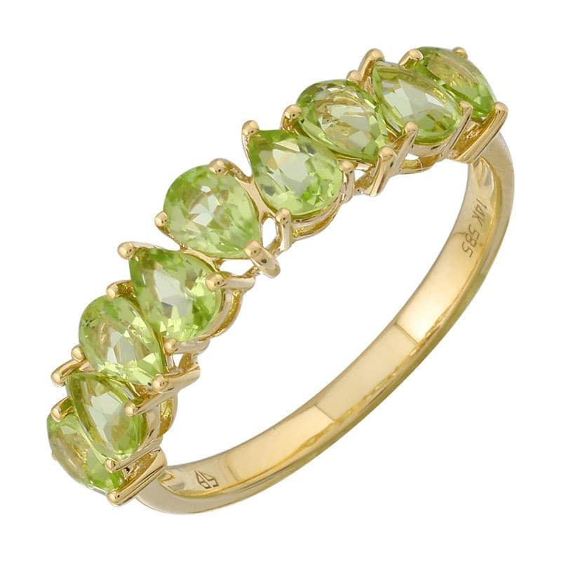 Pear Shape Gemstone Ring.