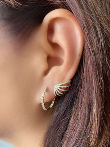 Caged Lobe Cuffs.