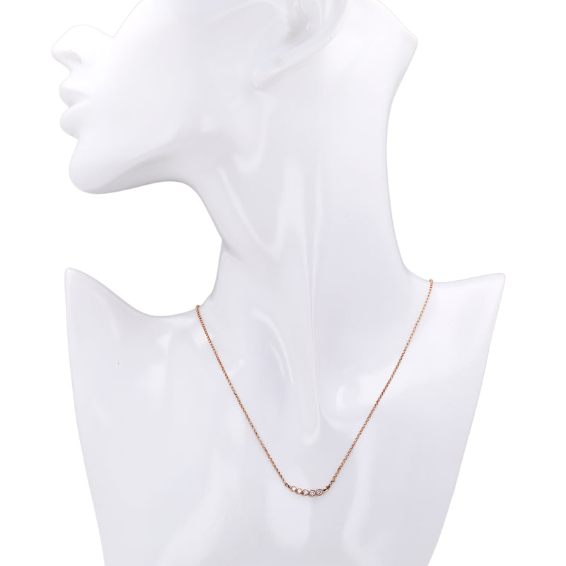 Bezel Slant Pendant.