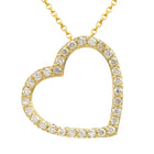 Sliding Heart Pendant.