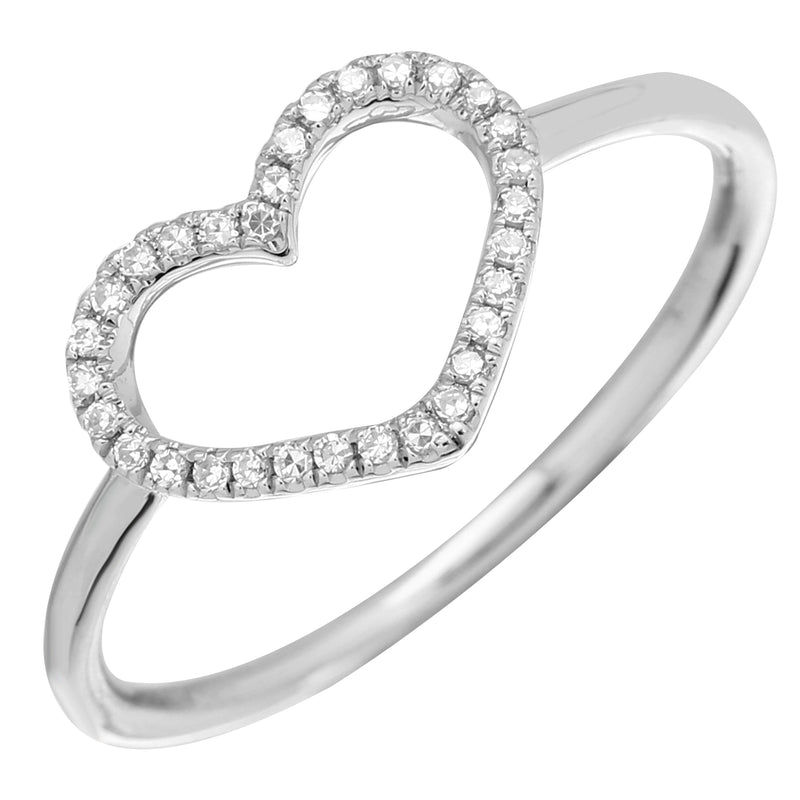 Big Open Heart Ring.