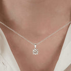 1/2 Carat Diamond Solitaire Pendant.