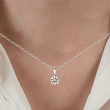 1/2 Carat Diamond Solitaire Pendant.