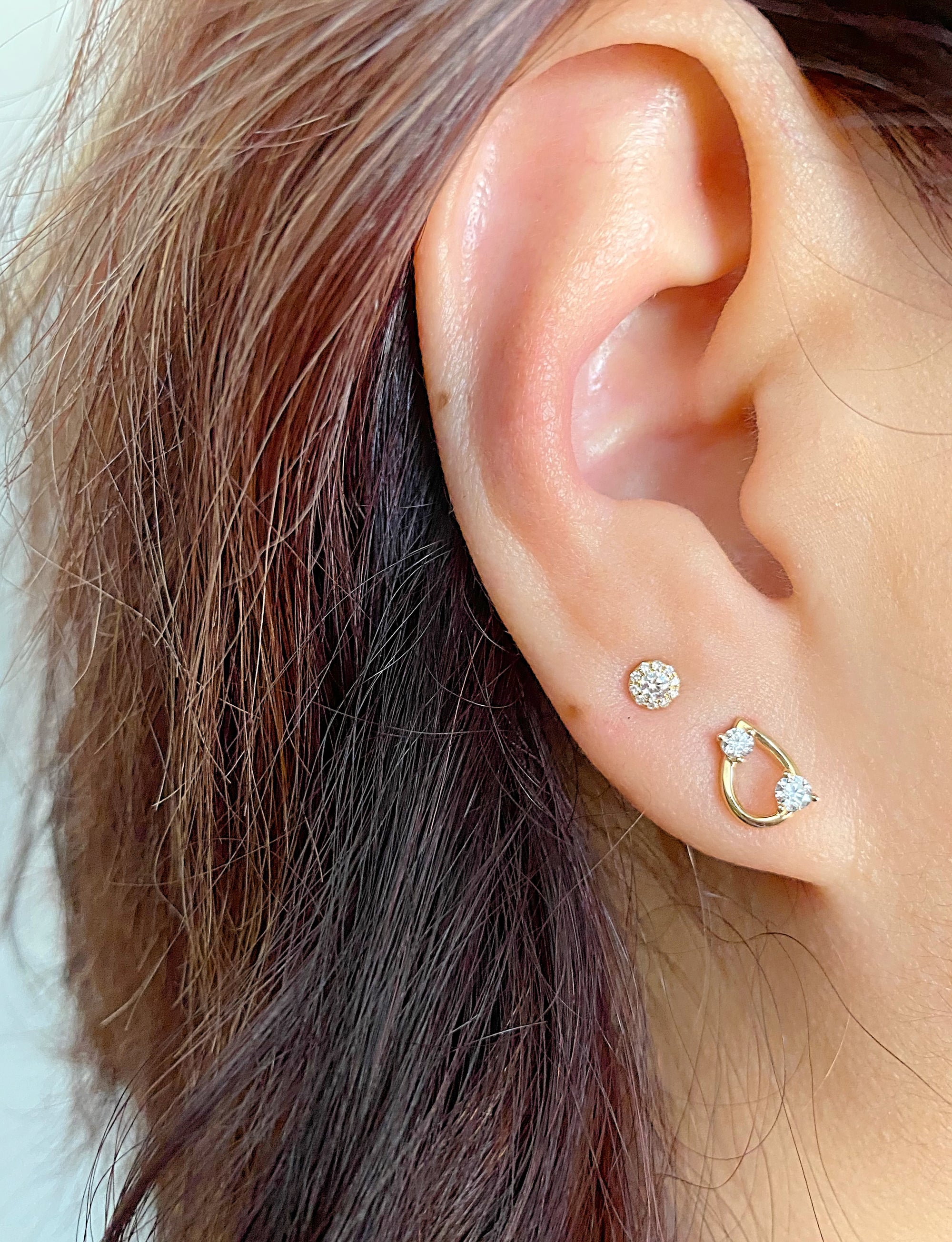 Pear Drop Earrings.