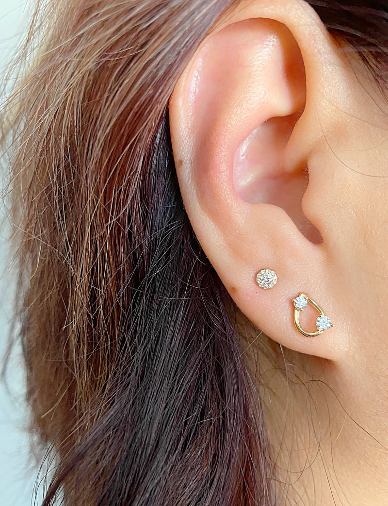 Pear Drop Earrings.