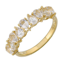 Pear Shape Gemstone Ring.