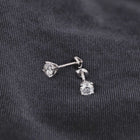 1 Carat 4-Prong Lab Diamond Stud Earrings.