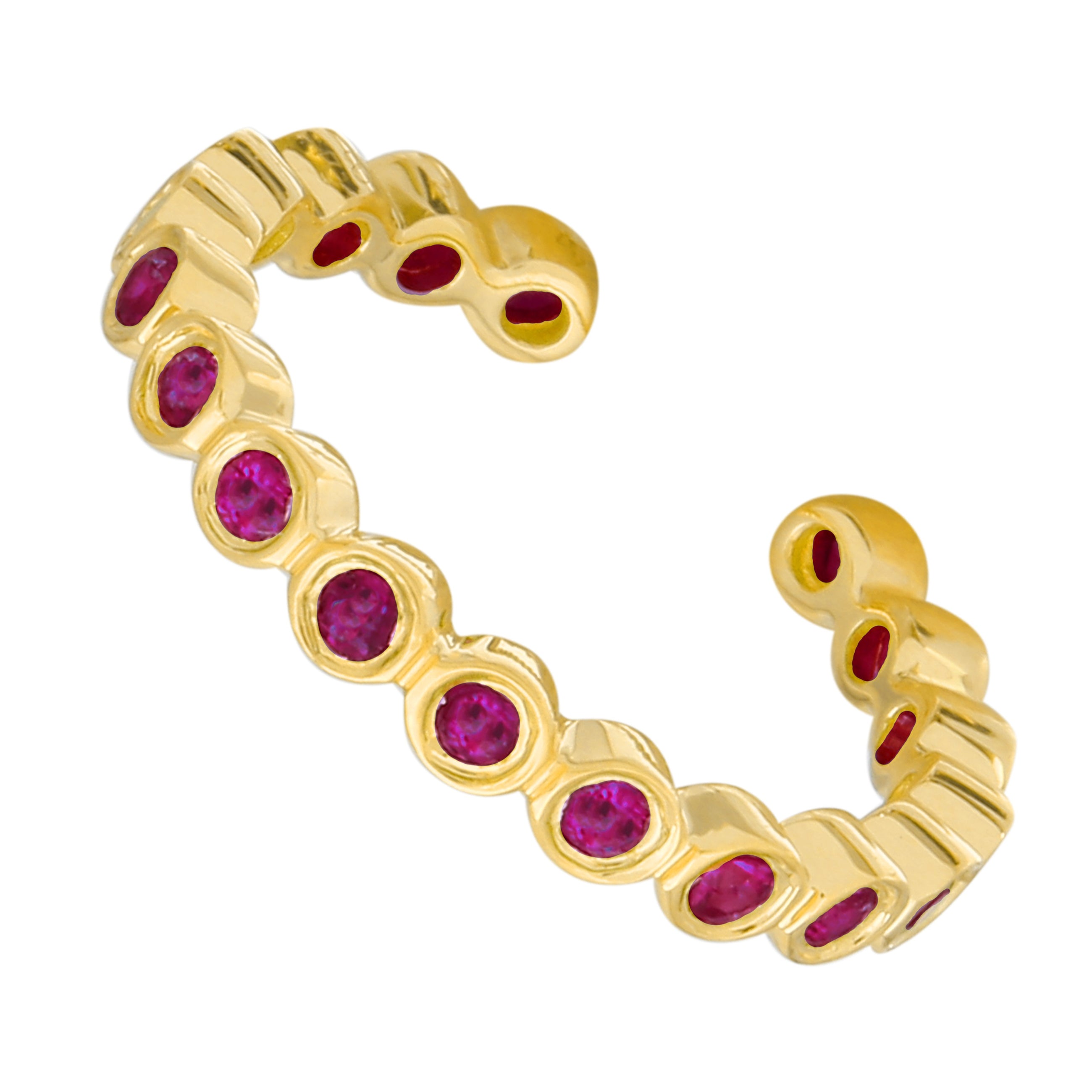 Ruby Ear Cuff.