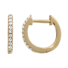 Diamond Hoops 11mm.