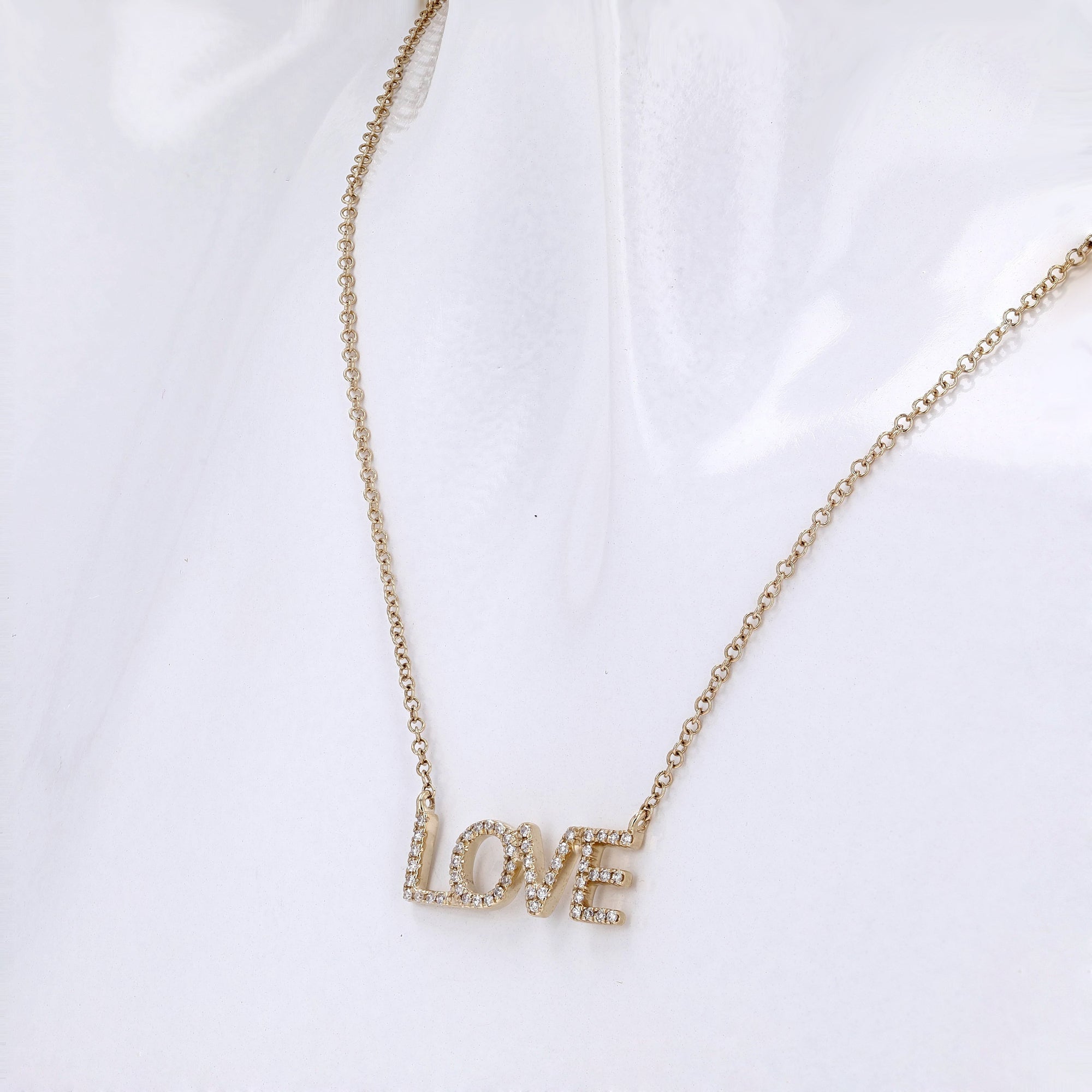 Love Pendant Necklace.
