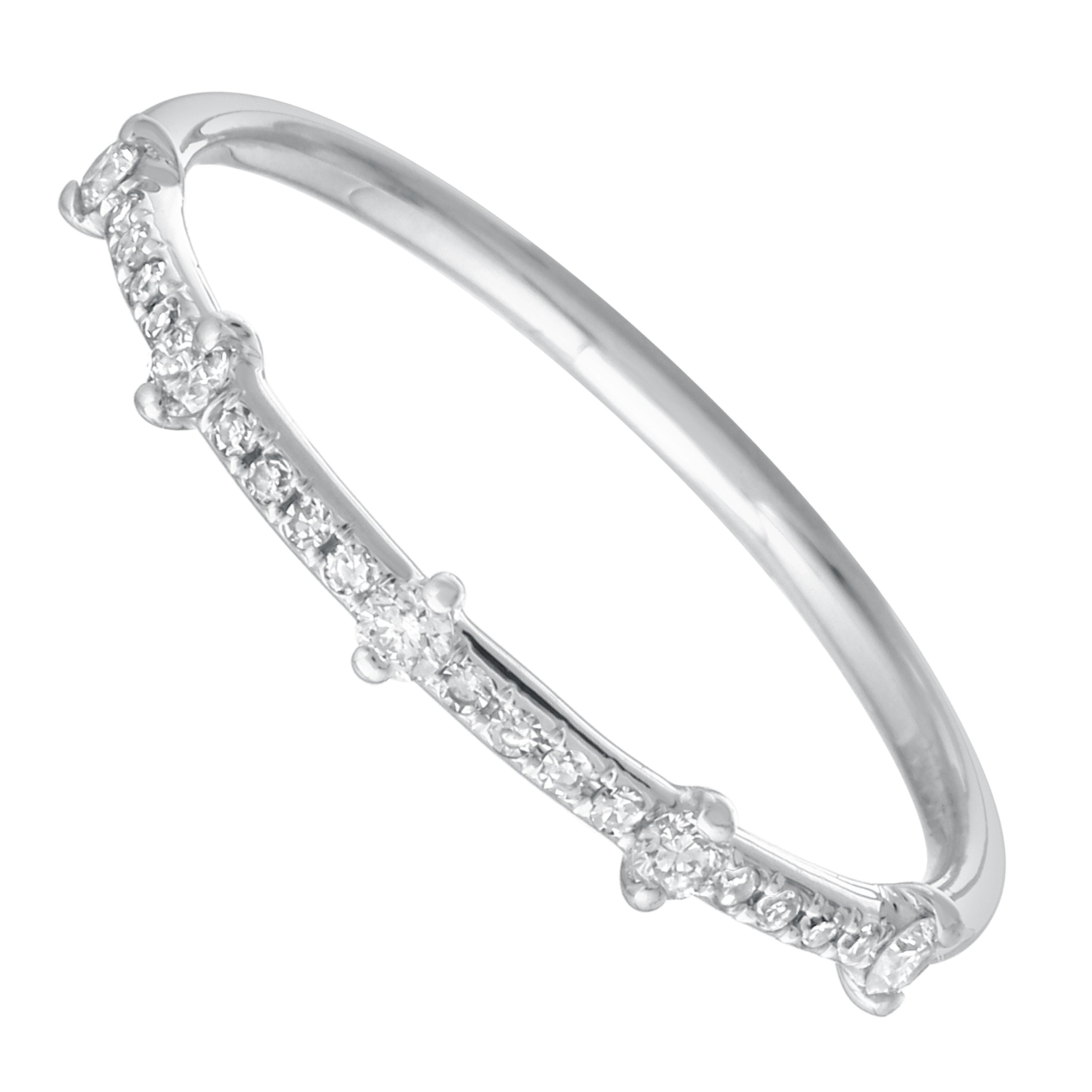 Lab Diamond Stack Ring.