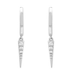 Drop Spike Hoops.