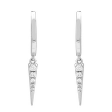 Drop Spike Hoops.