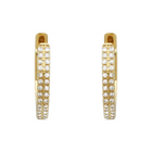 Diamond Octagon Hoops.