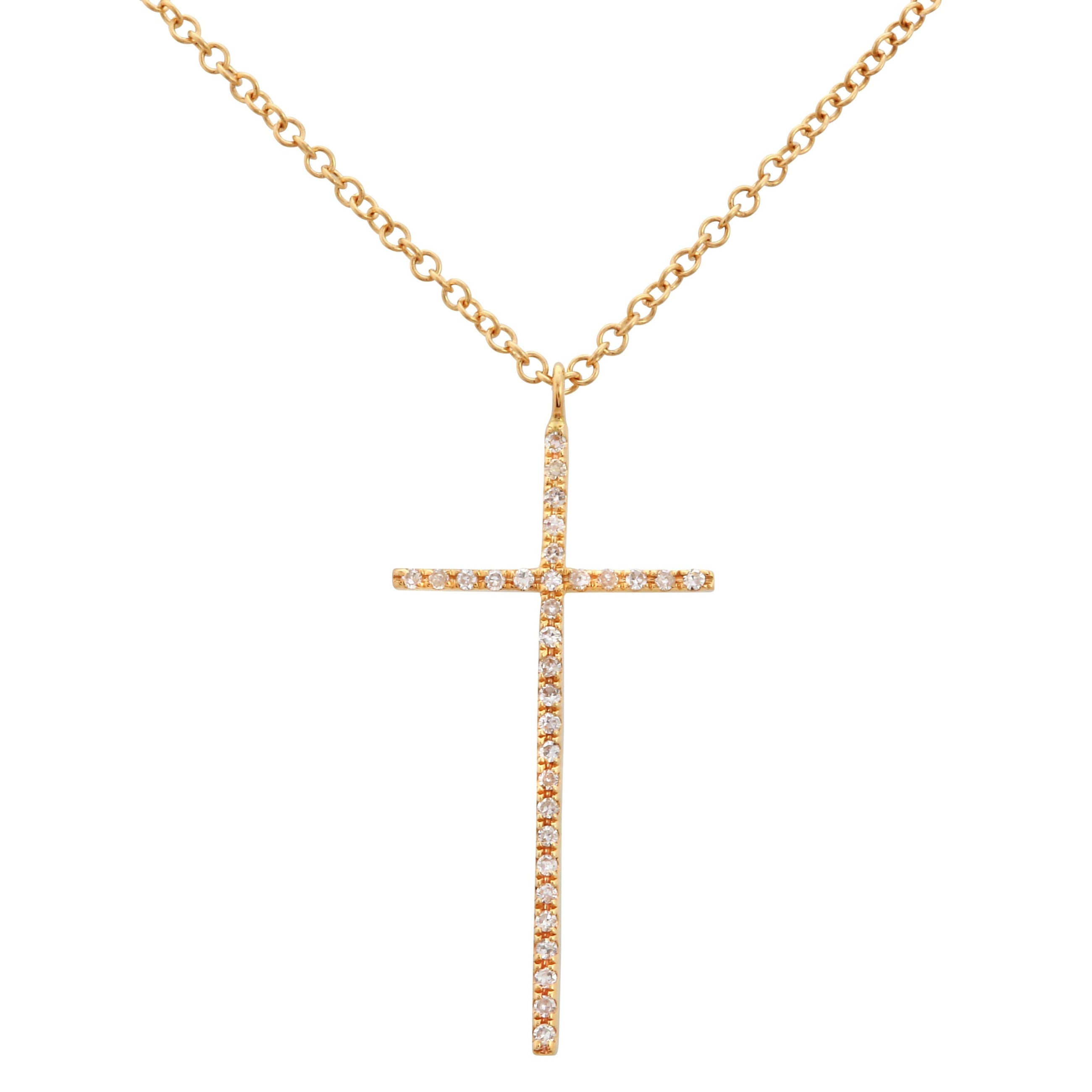 Skinny Cross Pendant.