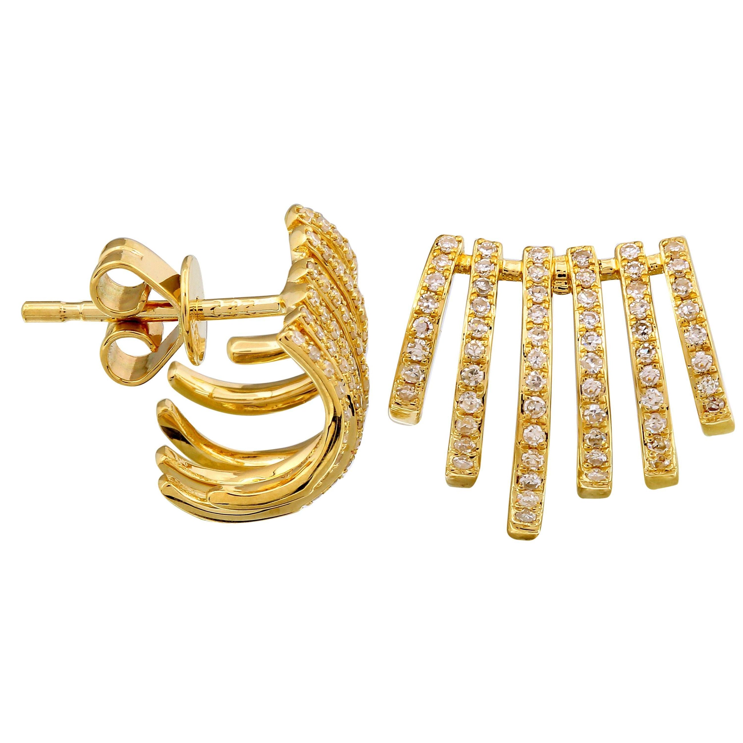 Caged Lobe Cuffs.