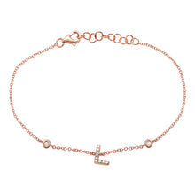 Initial Charm Link Bracelet.
