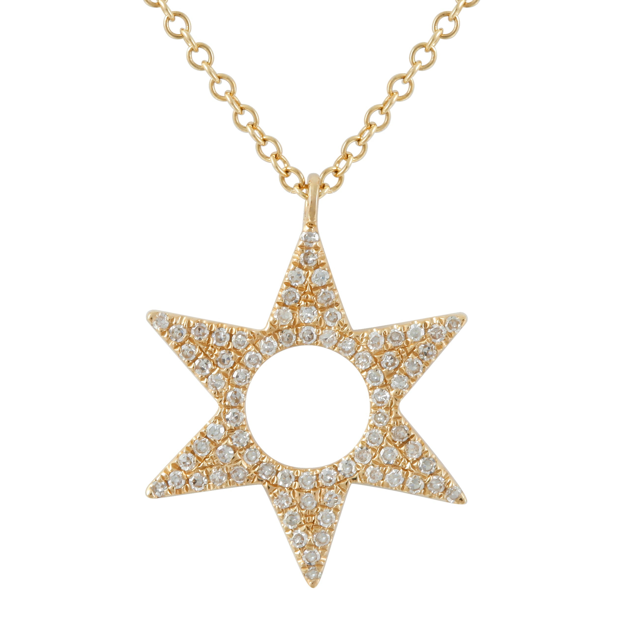 Open Star Pendant.