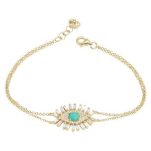 Evil Eye Diamond Bracelet.