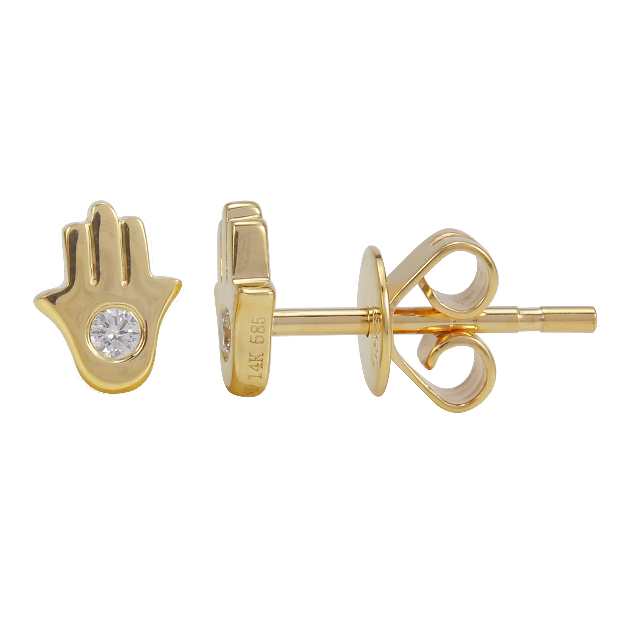 Hamsa Hand Earrings.