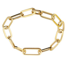Diamond Paper Link Bracelet.