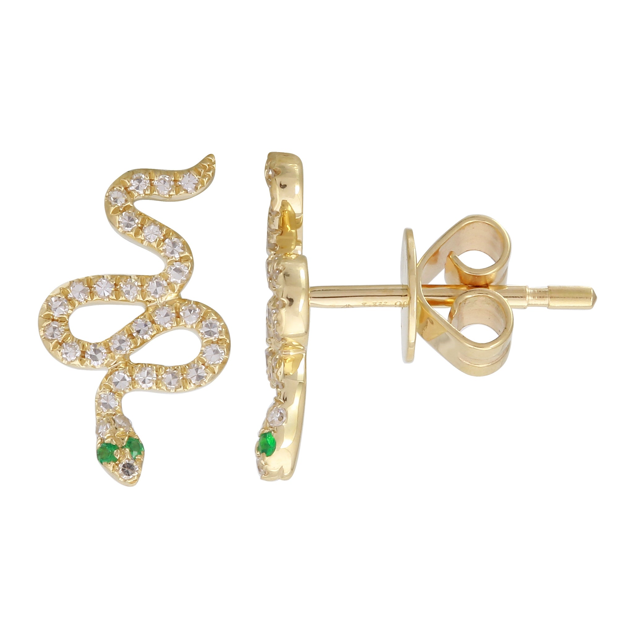 Snake Stud Earrings.
