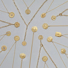 Gold Face Coin.